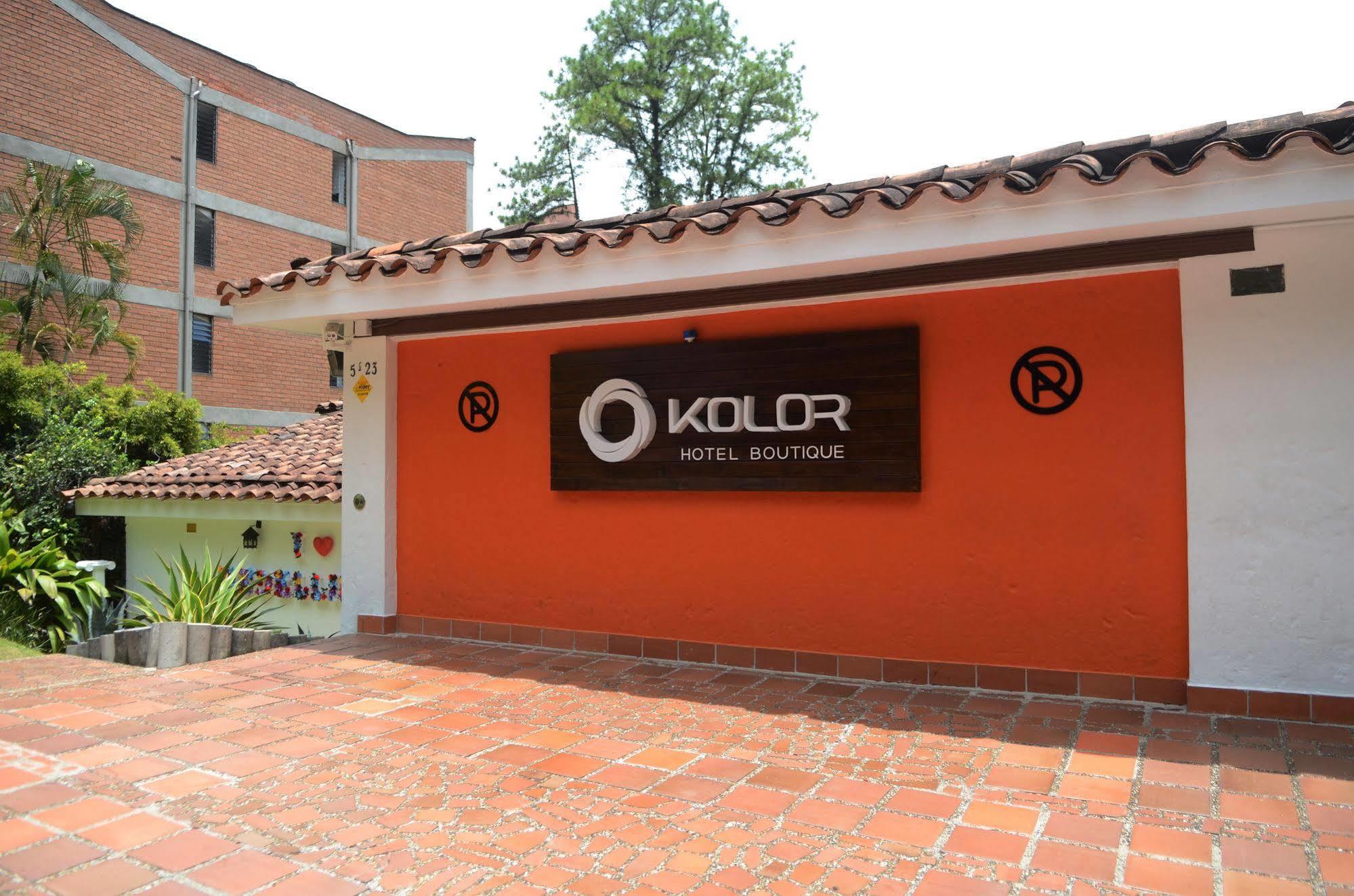 Kolor Hotel Boutique Medellín Exteriör bild
